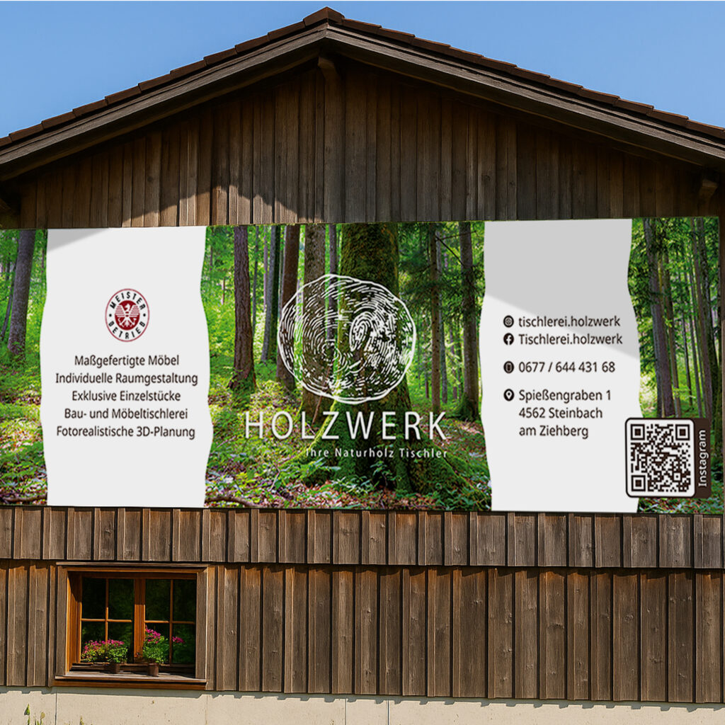 Transparent Holzwerk