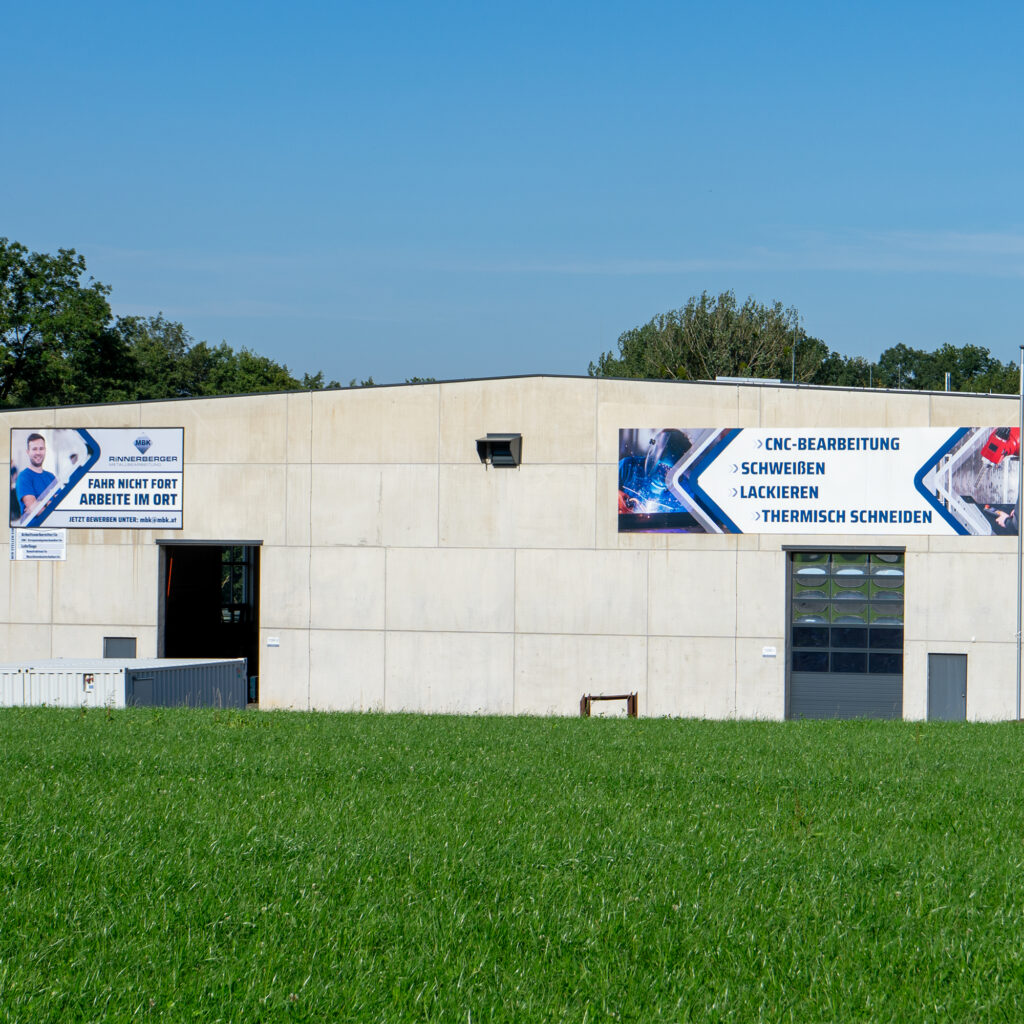 Gebäudebeschilderung MBK Rinnerberger