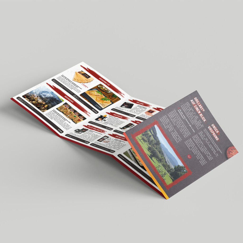 Produkt- und Imagefolder | grillart